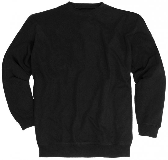 Adamo Athen Crew neck Sweatshirt Black - Megztiniai ir džemperiai - Megztiniai ir Džemperiai - 2XL-14XL