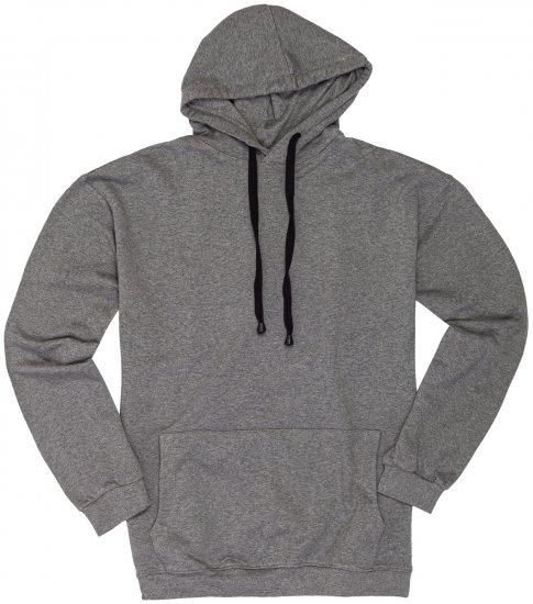 Adamo Athen Hoodie without Zipper Grey - Megztiniai ir džemperiai - Megztiniai ir Džemperiai - 2XL-14XL
