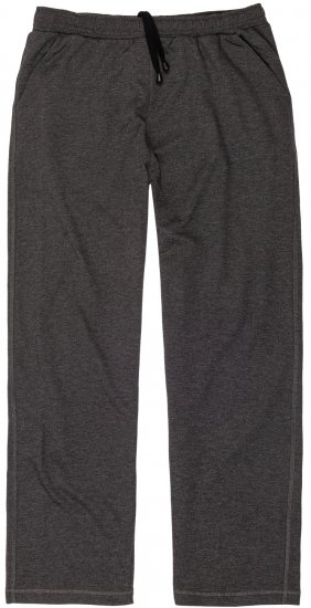Adamo Athen Sweatpants with Open Hem Charcoal - Laisvalaikio kelnės ir šortai - Laisvalaikio Kelnės ir Šortai - 2XL-12XL