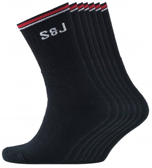 Smith & Jones Bexley 7-pack Socks Black (40-45) - Apatinis trikotažas ir plaukimo apranga - Apatinis trikotažas - 2XL-8XL