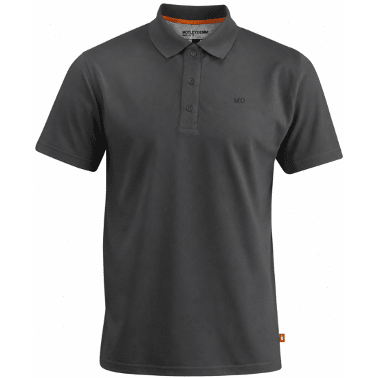 Motley Denim Bratislava Polo Charcoal - Polo marškinėliai - Polo marškinėliai - 2XL-8XL