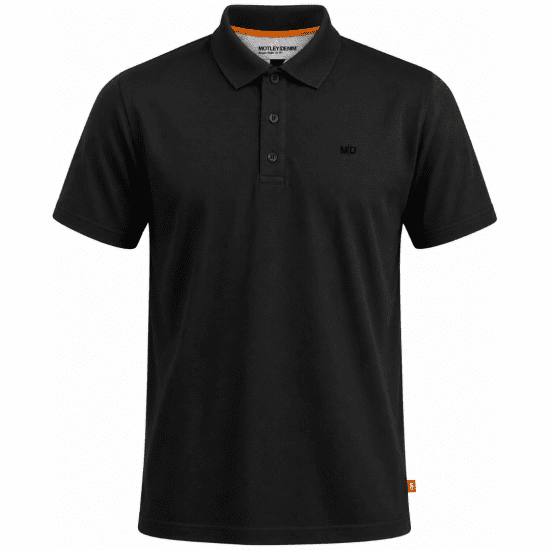 Motley Denim Bratislava Polo Black - Polo marškinėliai - Polo marškinėliai - 2XL-8XL