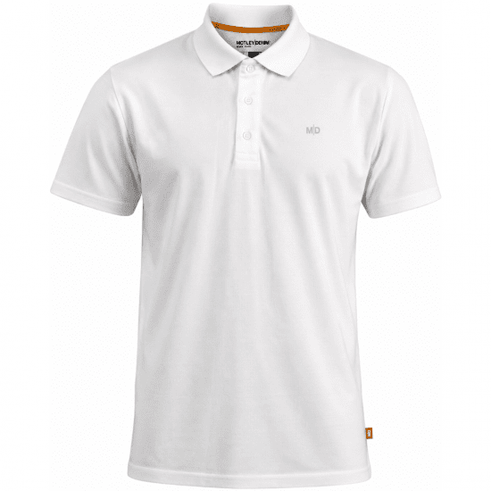 Motley Denim Bratislava Polo White - Polo marškinėliai - Polo marškinėliai - 2XL-8XL