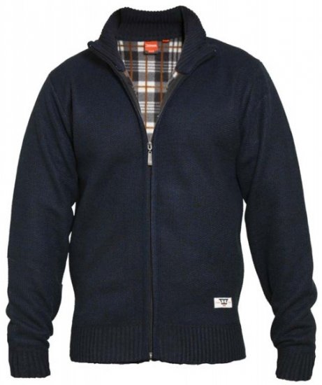 D555 Braxton Sweater Navy - Megztiniai ir džemperiai - Megztiniai ir Džemperiai - 2XL-14XL