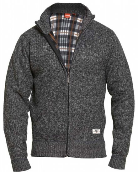 D555 Braxton Sweater Charcoal - Megztiniai ir džemperiai - Megztiniai ir Džemperiai - 2XL-14XL