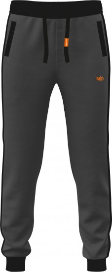 Motley Denim Bremen Sweatpants Charcoal/Black - Laisvalaikio kelnės ir šortai - Laisvalaikio Kelnės ir Šortai - 2XL-12XL