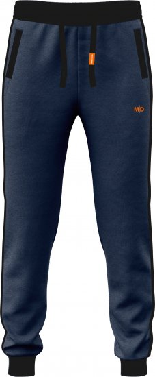Motley Denim Bremen Sweatpants Dark Indigo/Black - Laisvalaikio kelnės ir šortai - Laisvalaikio Kelnės ir Šortai - 2XL-12XL