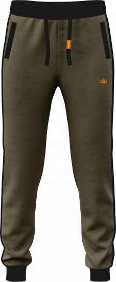 Motley Denim Bremen Sweatpants Dark Khaki/Black - Laisvalaikio kelnės ir šortai - Laisvalaikio Kelnės ir Šortai - 2XL-12XL