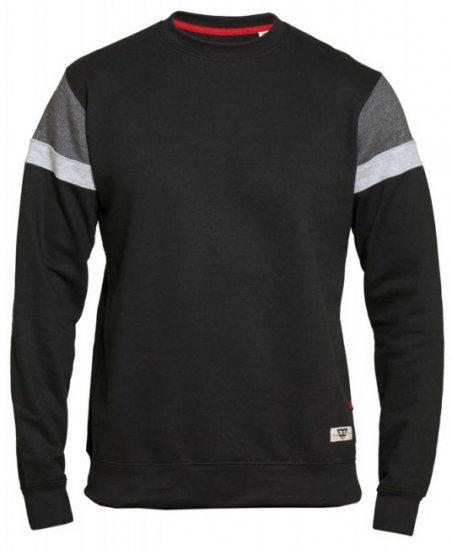 D555 Clermont Sweatshirt Black - Megztiniai ir džemperiai - Megztiniai ir Džemperiai - 2XL-14XL