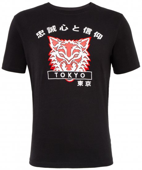 Loyalty & Faith Cracker T-shirt Black - Marškinėliai - Marškinėliai - 2XL-14XL