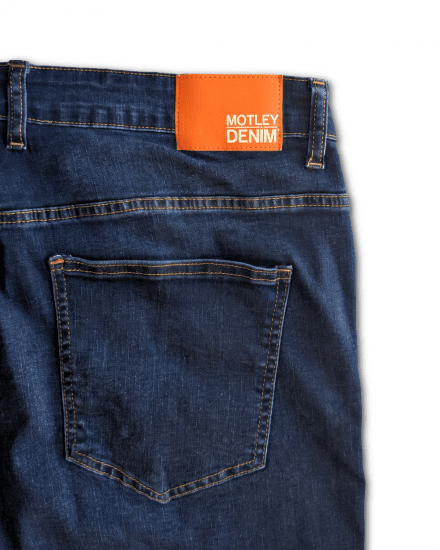 Motley Denim Soho 5-Pocket Jeans Dark Wash - Džinsai ir kelnės - Džinsai ir Kelnės - W40-W70