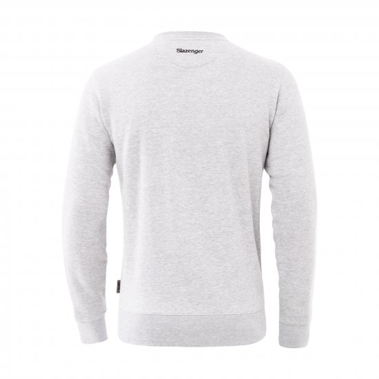 Slazenger Dean Sweatshirt Grey - Megztiniai ir džemperiai - Megztiniai ir Džemperiai - 2XL-14XL