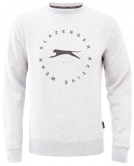 Slazenger Dean Sweatshirt Grey - Megztiniai ir džemperiai - Megztiniai ir Džemperiai - 2XL-14XL