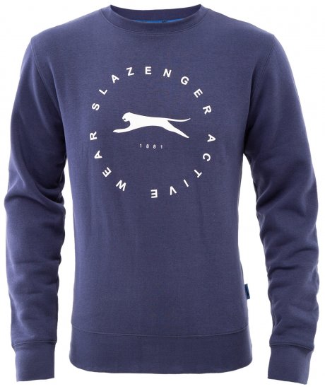 Slazenger Dean Sweatshirt Navy - Megztiniai ir džemperiai - Megztiniai ir Džemperiai - 2XL-14XL