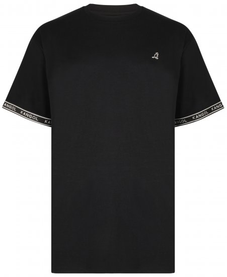 Kangol Descend T-shirt Black - Marškinėliai - Marškinėliai - 2XL-14XL