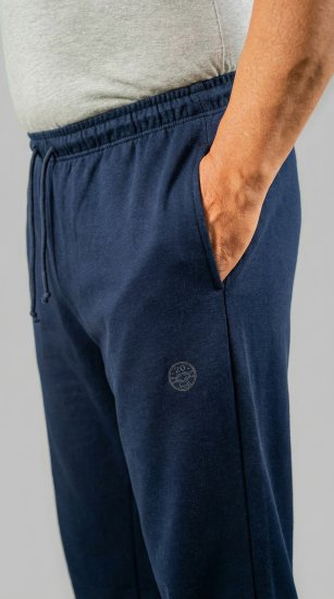20 Nodi Grecale Stretch Fleece Cotton Sports Pants with Enzyme and Soft Touch Treatment Navy - Laisvalaikio kelnės ir šortai - Laisvalaikio Kelnės ir Šortai - 2XL-12XL