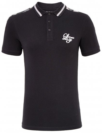 Loyalty & Faith Element Polo Black - Polo marškinėliai - Polo marškinėliai - 2XL-8XL