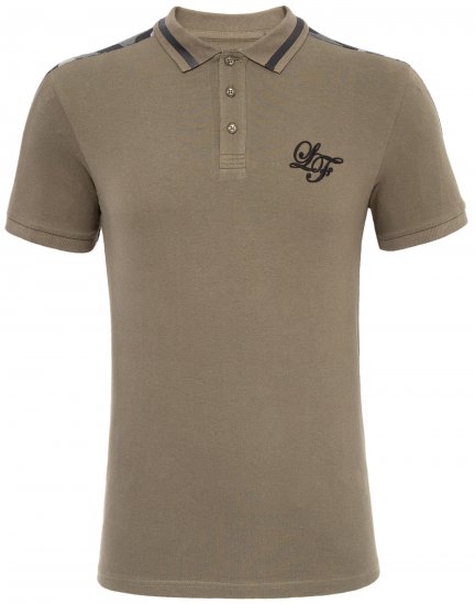 Loyalty & Faith Element Polo Khaki - Polo marškinėliai - Polo marškinėliai - 2XL-8XL