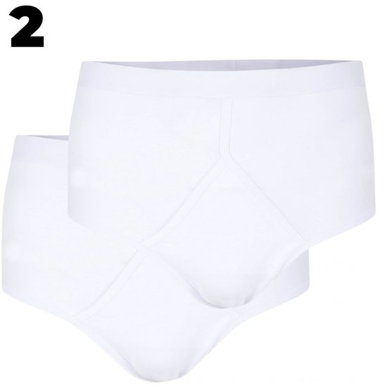 Espionage U003W trumpikės 2 vnt pakuotė balta - Apatinis trikotažas ir plaukimo apranga - Apatinis trikotažas - 2XL-8XL
