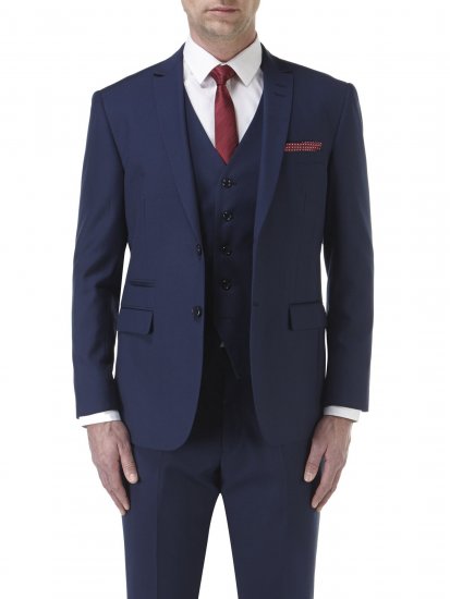 Skopes Kennedy Kostiuminis Švarkas Royal Blue - Kostiumai ir švarkai - Didelio dydžio kostiumai ir švarkai