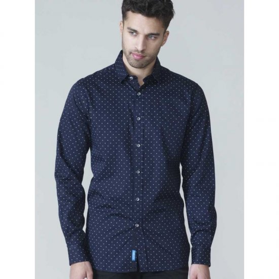 D555 Rashard Long Sleeve Printed Shirt - Marškiniai - Marškiniai - 2XL-8XL