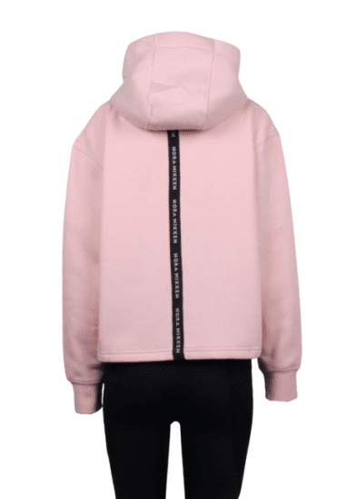 Nora Mikken GERTRUD Cropped Hoodie Pink - Megztiniai ir džemperiai - 