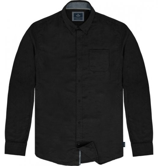 Double Outfitters GS-5225 Oksfordo marškiniai Juoda - Marškiniai - Marškiniai - 2XL-8XL