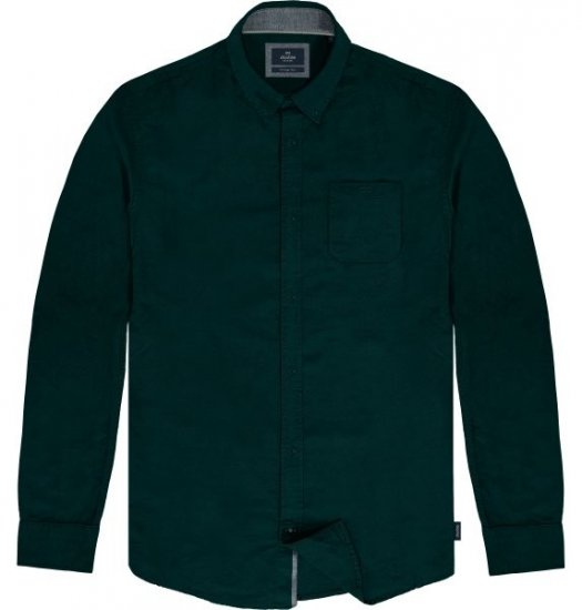Double Outfitters GS-5225 Oksfordo marškiniai Tamsiai žalia - Marškiniai - Marškiniai - 2XL-8XL
