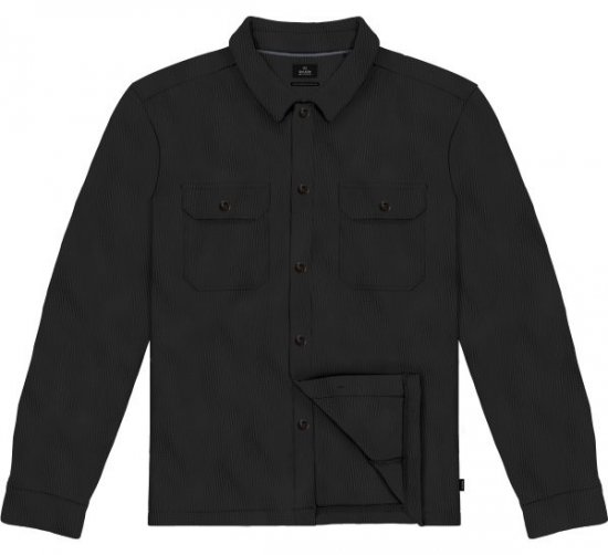 Double Outfitters GS-5237 Marškinių tipo striukė Juoda - Marškiniai - Marškiniai - 2XL-8XL