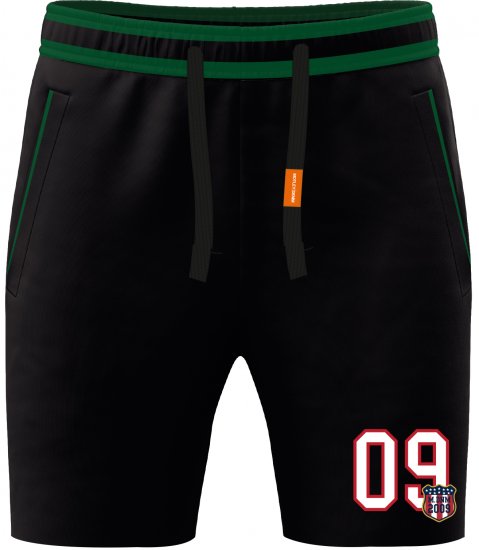Motley Denim Harrogate Sweatshorts Black - Laisvalaikio kelnės ir šortai - Laisvalaikio Kelnės ir Šortai - 2XL-12XL