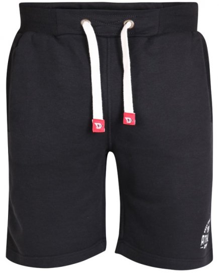D555 Harvey Fleece Shorts Black - Laisvalaikio Kelnės ir Šortai - Laisvalaikio Kelnės ir Šortai - 2XL-12XL