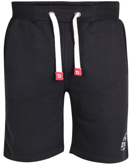 D555 Harvey Fleece Shorts Black - Laisvalaikio kelnės ir šortai - Laisvalaikio Kelnės ir Šortai - 2XL-12XL