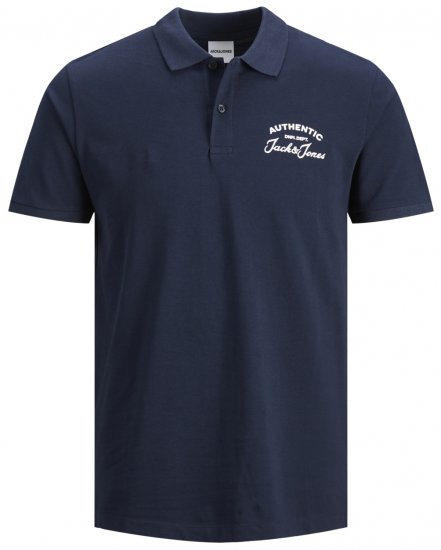 Jack & Jones JJHERO Polo Navy - Polo marškinėliai - Polo marškinėliai - 2XL-8XL