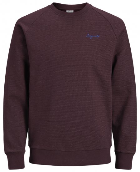 Jack & Jones Hide Sweatshirt Port Royal - Megztiniai ir džemperiai - Megztiniai ir Džemperiai - 2XL-14XL