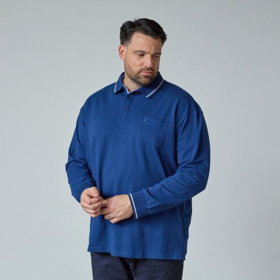 North Latitude Superflex Polo LS Mėlyna - Polo marškinėliai - Polo marškinėliai - 2XL-8XL