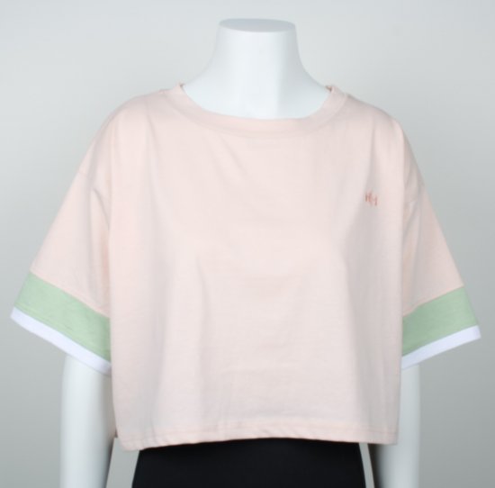 Nora Mikken AGNES Crop Top Pink - Marškinėliai - 