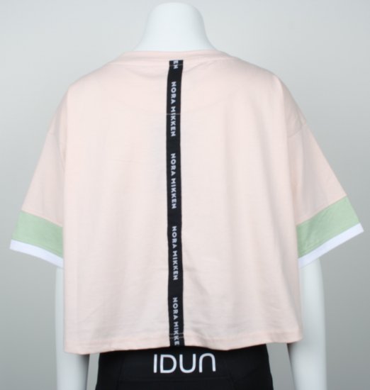 Nora Mikken AGNES Crop Top Pink - Marškinėliai - 