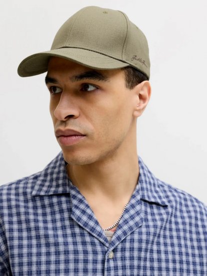 Jack & Jones Base Louis Kepurė su snapeliu Chaki - Kepurės su snapeliu - 