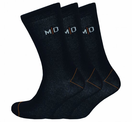 Motley Denim Jack 3-Pack Socks Black - Apatinis trikotažas ir Plaukimo apranga - Apatinis trikotažas - 2XL-8XL