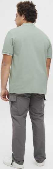 Jack & Jones AUSTIN CLASSIC Polo Iceberg Green - Polo marškinėliai - Polo marškinėliai - 2XL-8XL