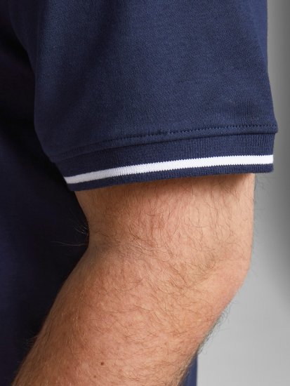 Jack & Jones Jersey Polo Navy - Polo marškinėliai - Polo marškinėliai - 2XL-8XL