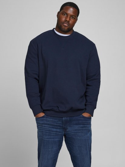 Jack & Jones Basic Sweatshirt Navy Blazer - Megztiniai ir džemperiai - Megztiniai ir Džemperiai - 2XL-14XL