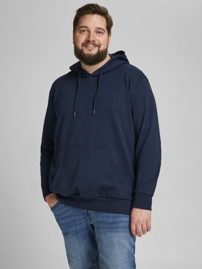 Jack & Jones Basic Sweat Hood Navy Blazer - Megztiniai ir džemperiai - Megztiniai ir Džemperiai - 2XL-14XL