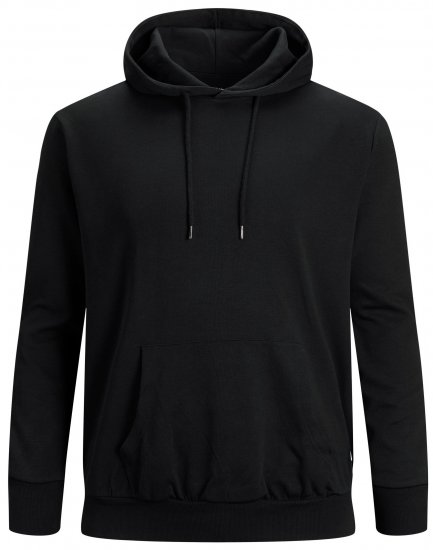 Jack & Jones Basic Džemperis su Kapišonu Juodas - Megztiniai ir Džemperiai - Megztiniai ir Džemperiai - 2XL-14XL