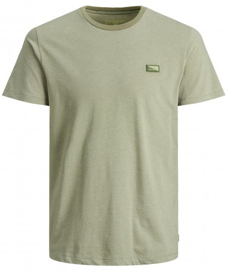 Jack & Jones Schultz Crew Neck T-Shirt Green - Marškinėliai - Marškinėliai - 2XL-14XL