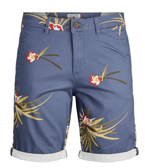 Jack & Jones Bowie Chino Short Indigo - Šortai - Šortai - W40-W60