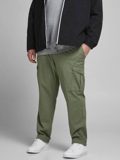 Jack & Jones Marco Chino Pants Dusty Olive - Džinsai ir kelnės - Džinsai ir Kelnės - W40-W70