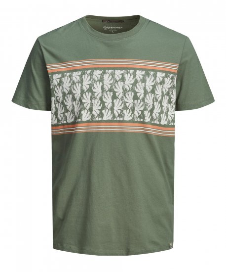 Jack & Jones Sunnys Tee Sea Spray - Marškinėliai - Marškinėliai - 2XL-14XL