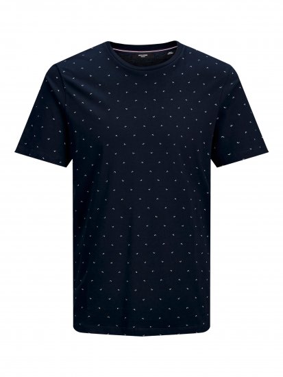Jack & Jones Gabriel Crew Neck Tee New Navy - Marškinėliai - Marškinėliai - 2XL-14XL