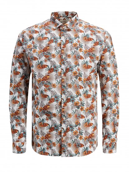 Jack & Jones Blagraduation Shirts White - Marškiniai - Marškiniai - 2XL-8XL